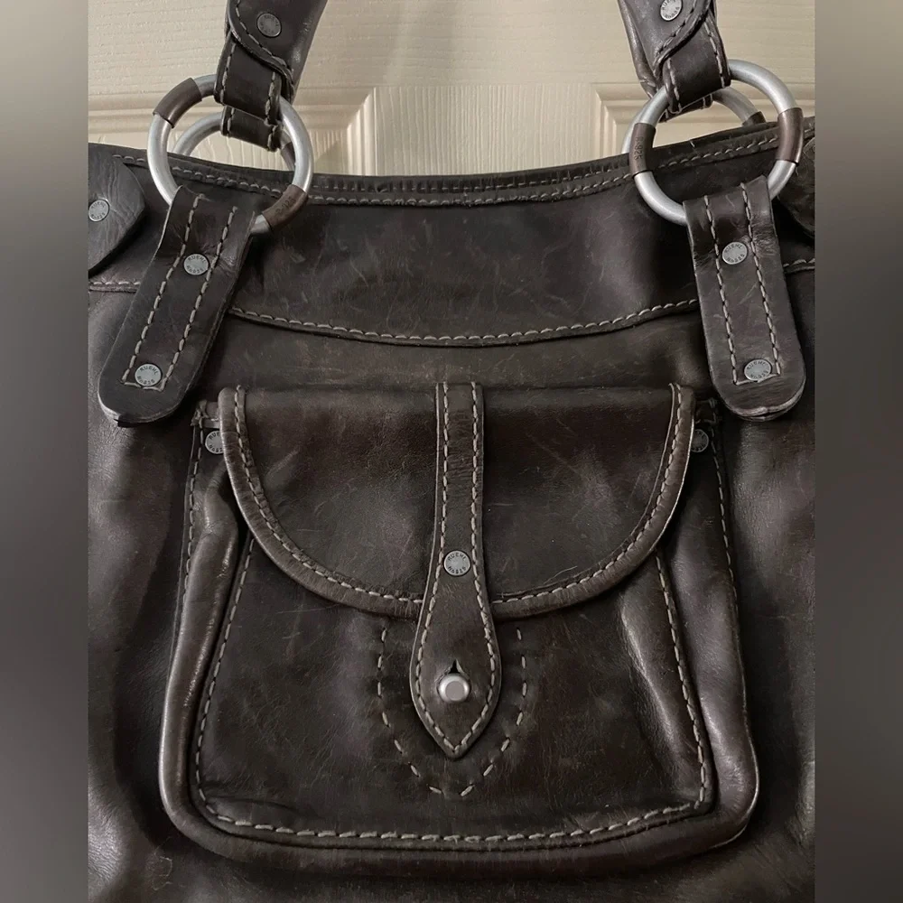 RUEHL No. 925 Brown Leather Purse - Picture 2 of 9